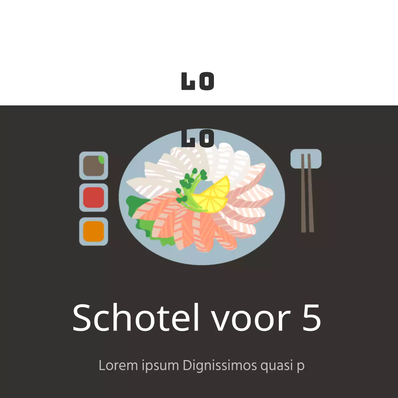 Zeevruchtenschotel voor 5