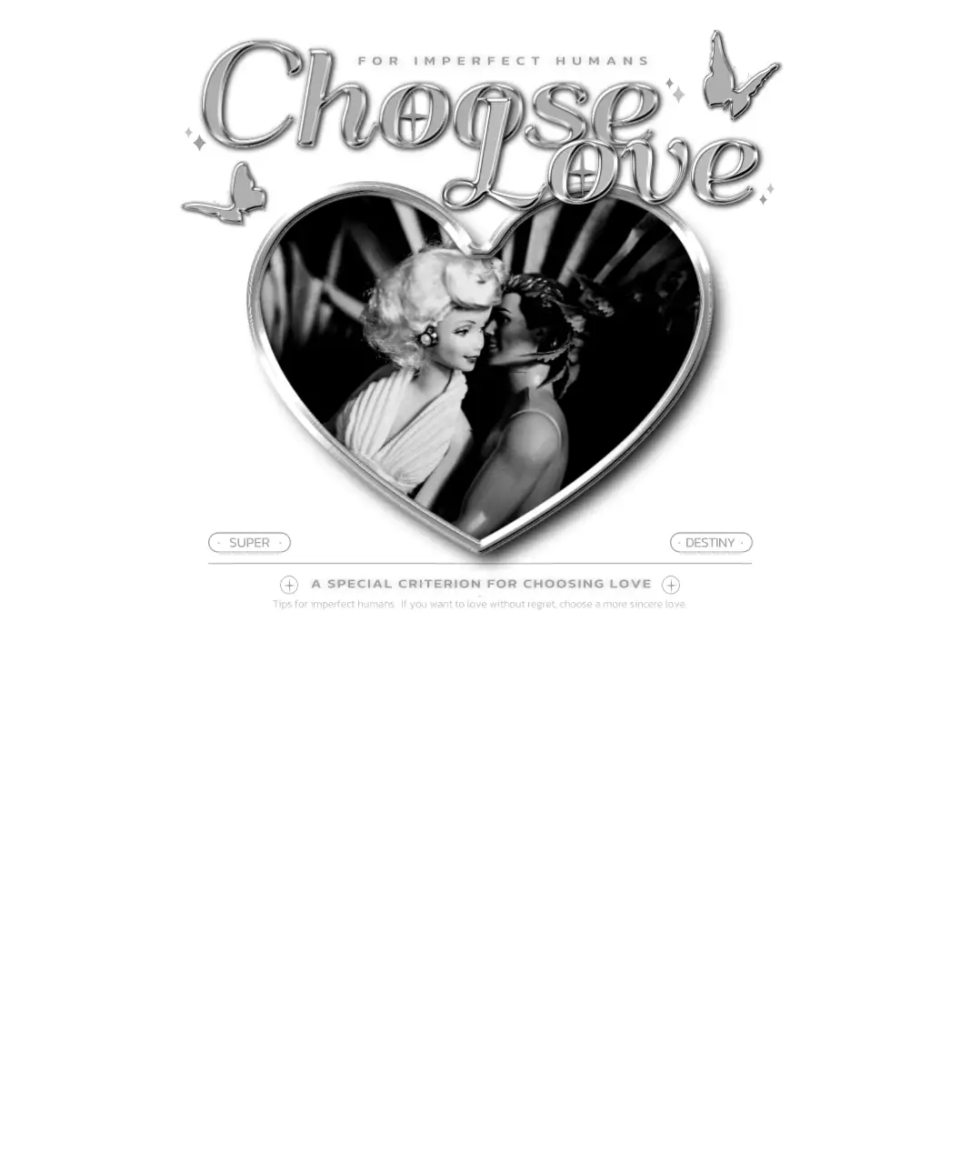 シンプルでヒップなシルバーメタルエフェクトスタイルのグッズTシャツ