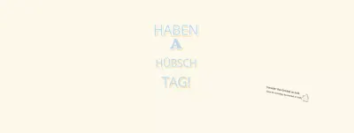 Gelb Blau Einfacher Pop-Text