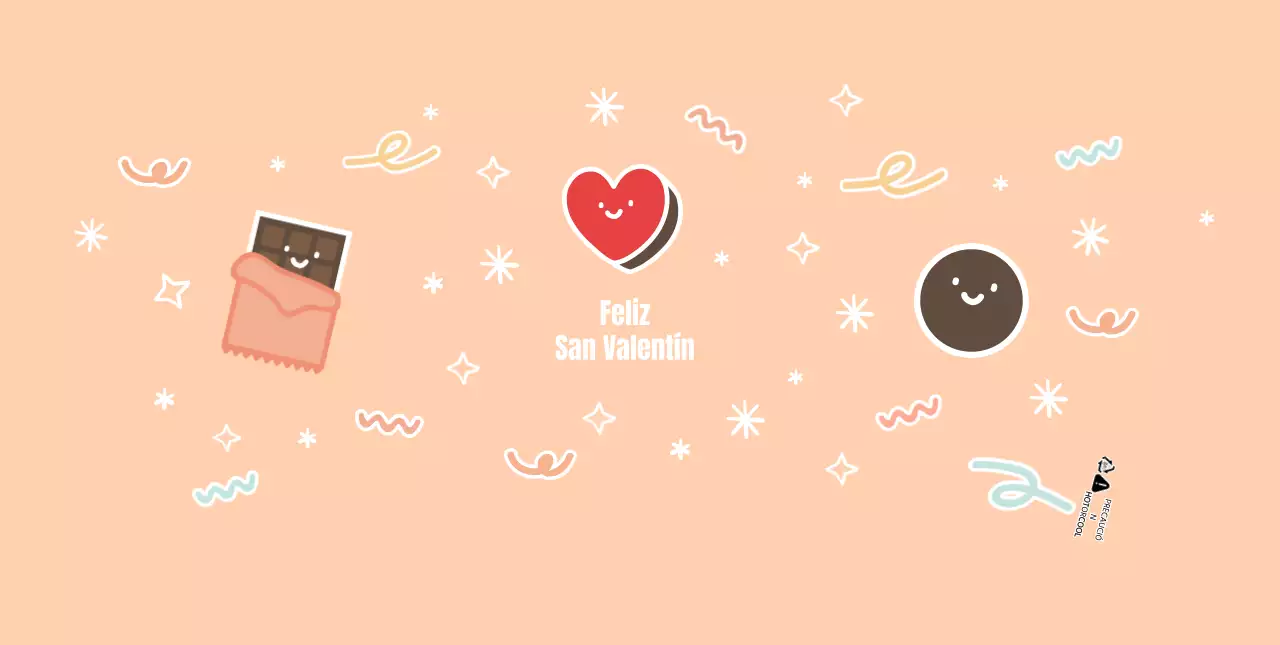 Vasos de papel de chocolate rosa San Valentín