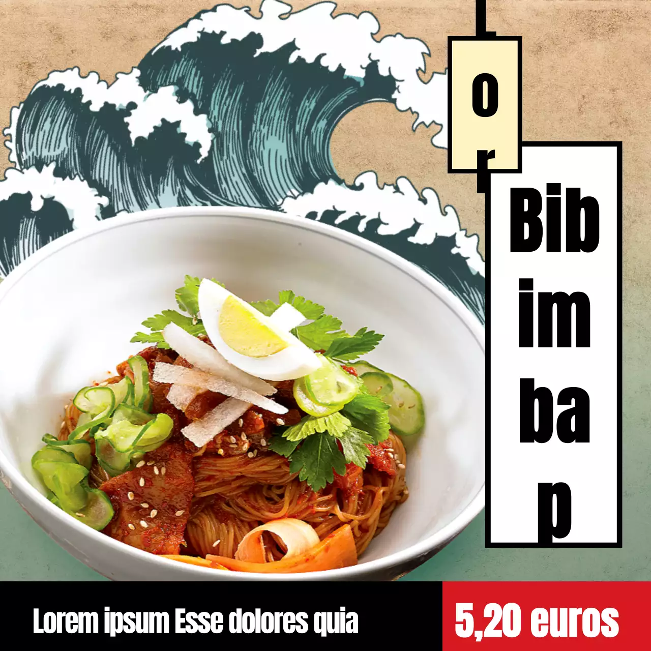 Menú de verano, olas