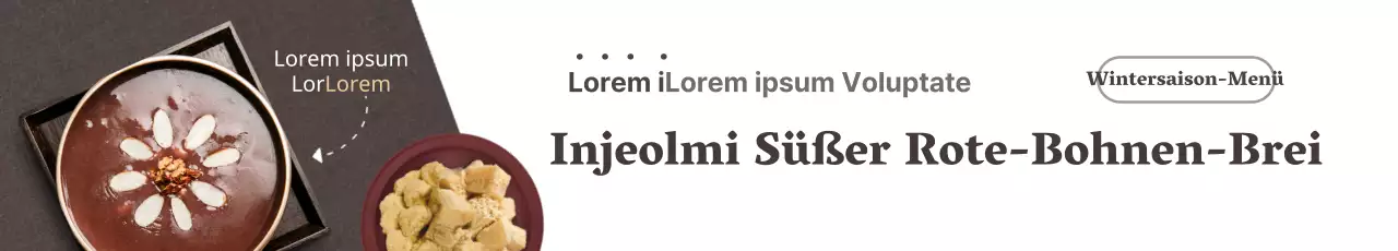 Injeolmidan Rote-Bohnen-Brei