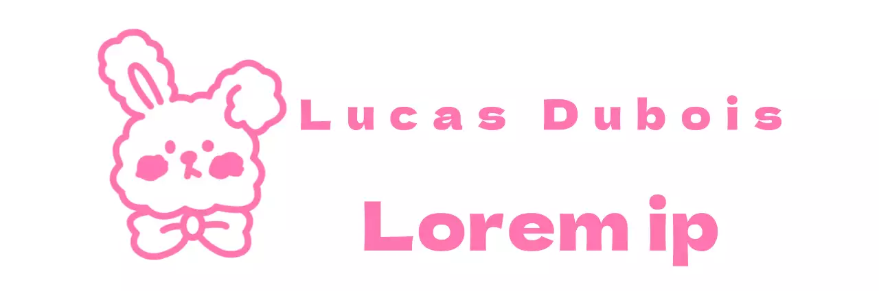Nom de classe avec illustration de lapin