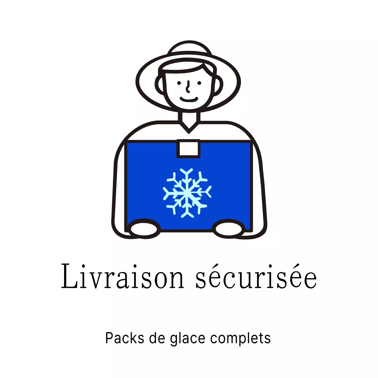 Livraison de fruits de mer en toute sécurité