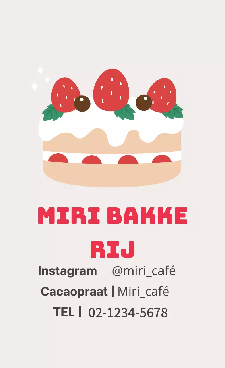 Leuke restaurantetiketten met roze illustraties