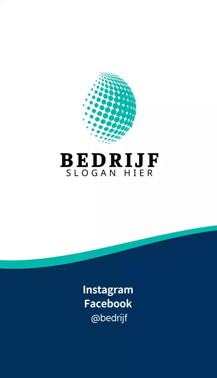 blauw logo foto schoon bedrijf