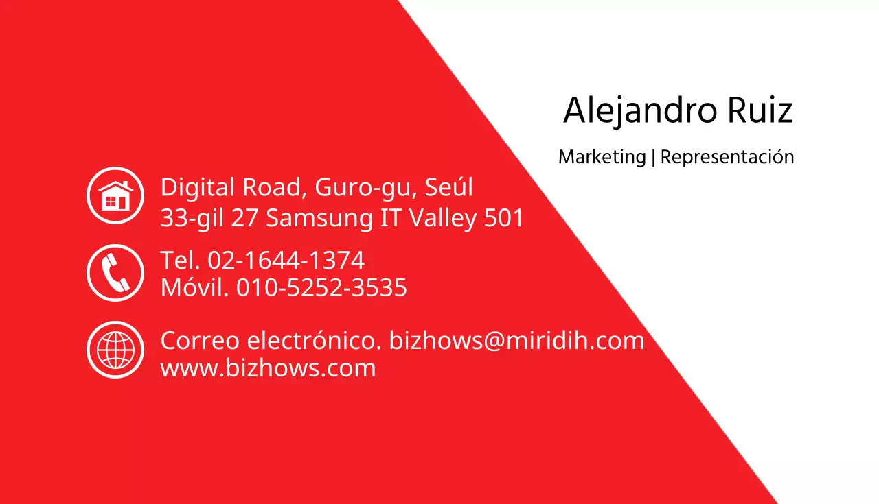 Tarjetas de visita de empresa