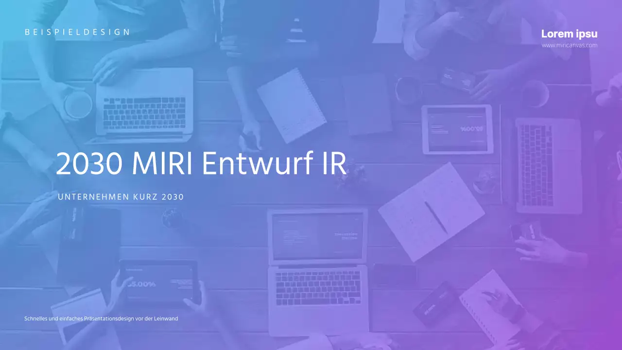 Hellblauer Farbverlauf IR-Vorlage