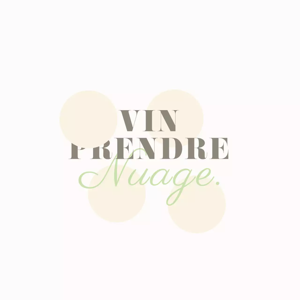 Promouvoir un centre commercial vintage avec un texte multicolore chaleureux et des formes circulaires