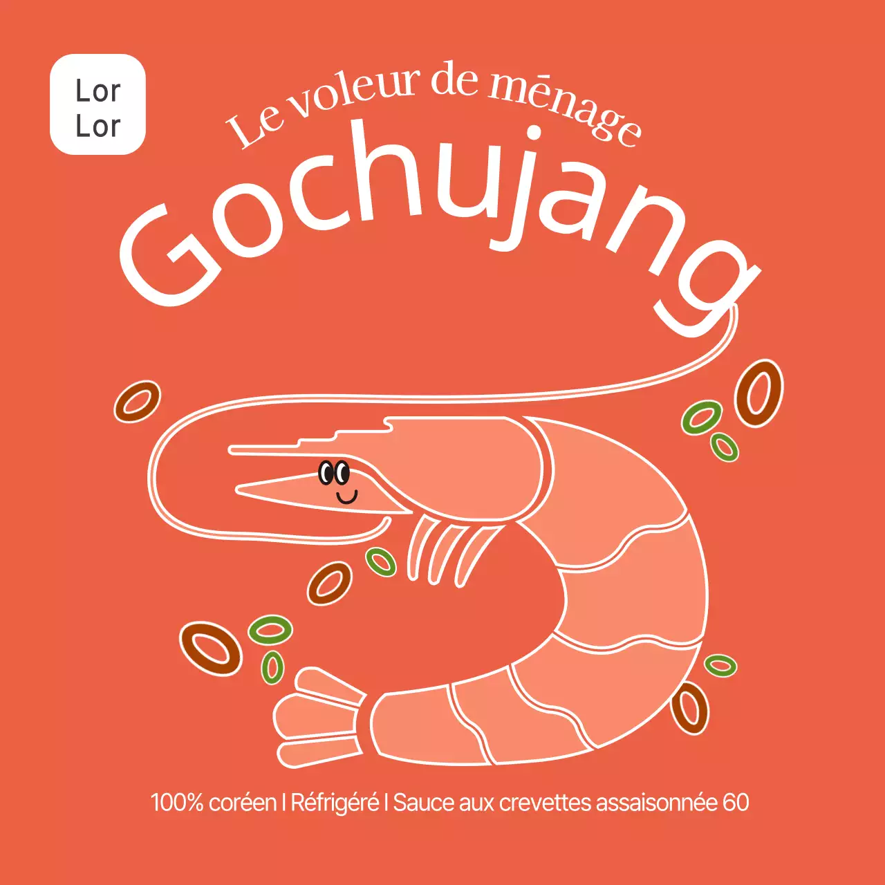 Fruits de mer Pâte de crevettes aigre-douce