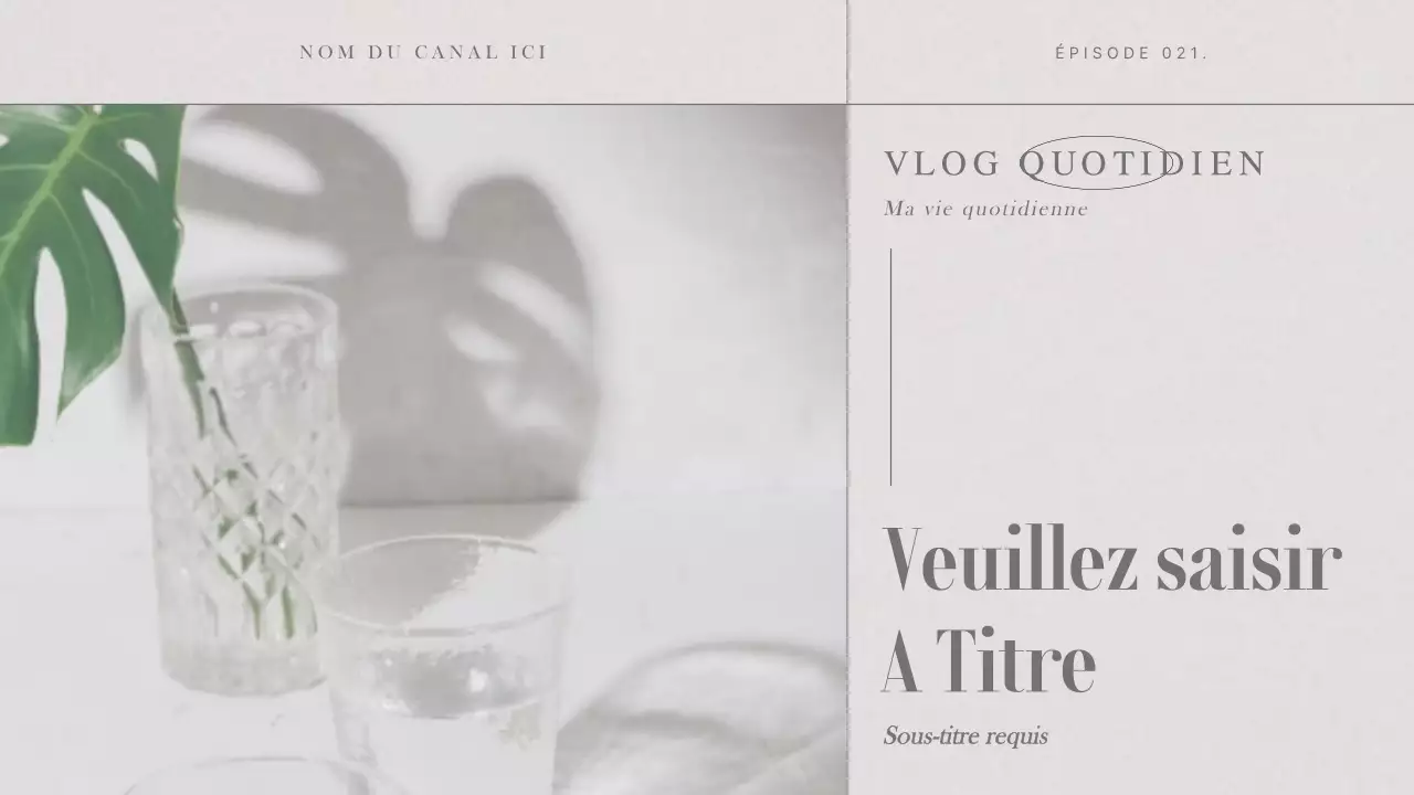 Vlog de Warm Grey sur la mise en page émotionnelle des photos