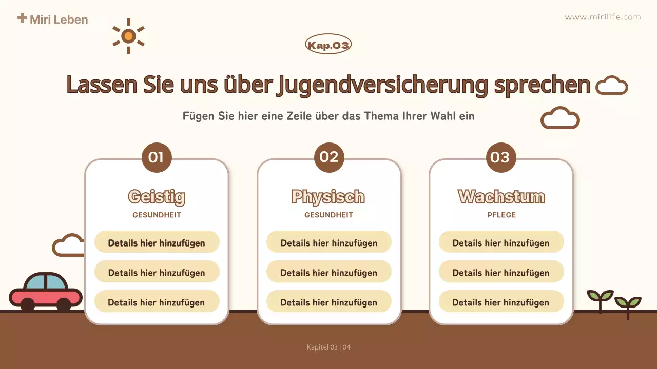 gelb niedlich Kind Versicherungsantrag