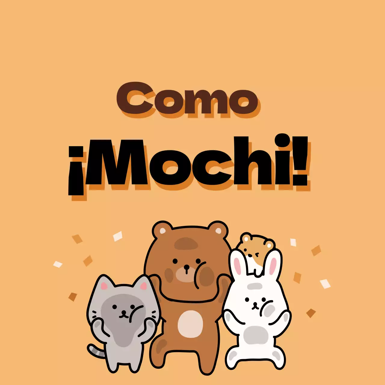 Carácter simpático marrón Apoyo al examen SAT