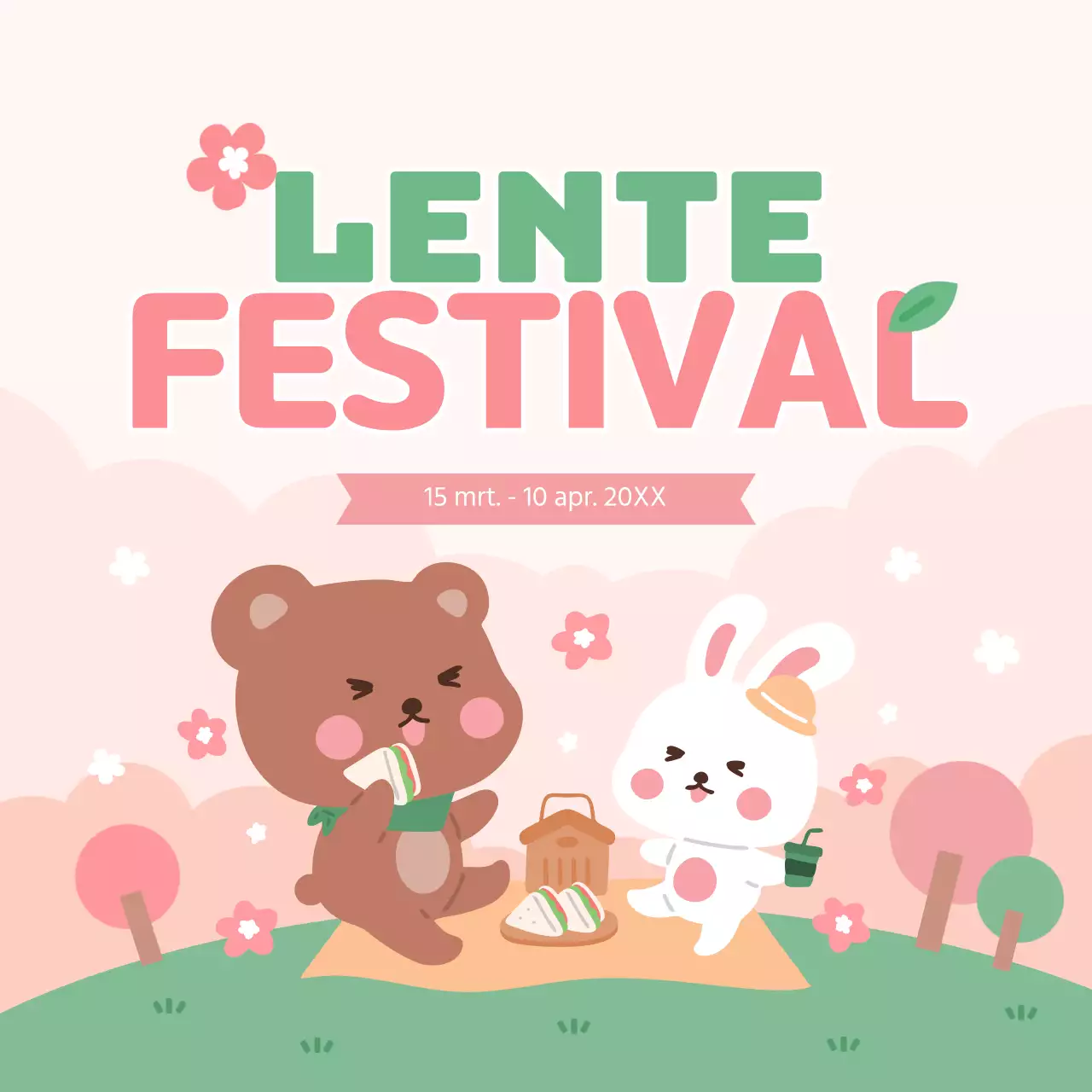 Roze Kersenbloesem Festival