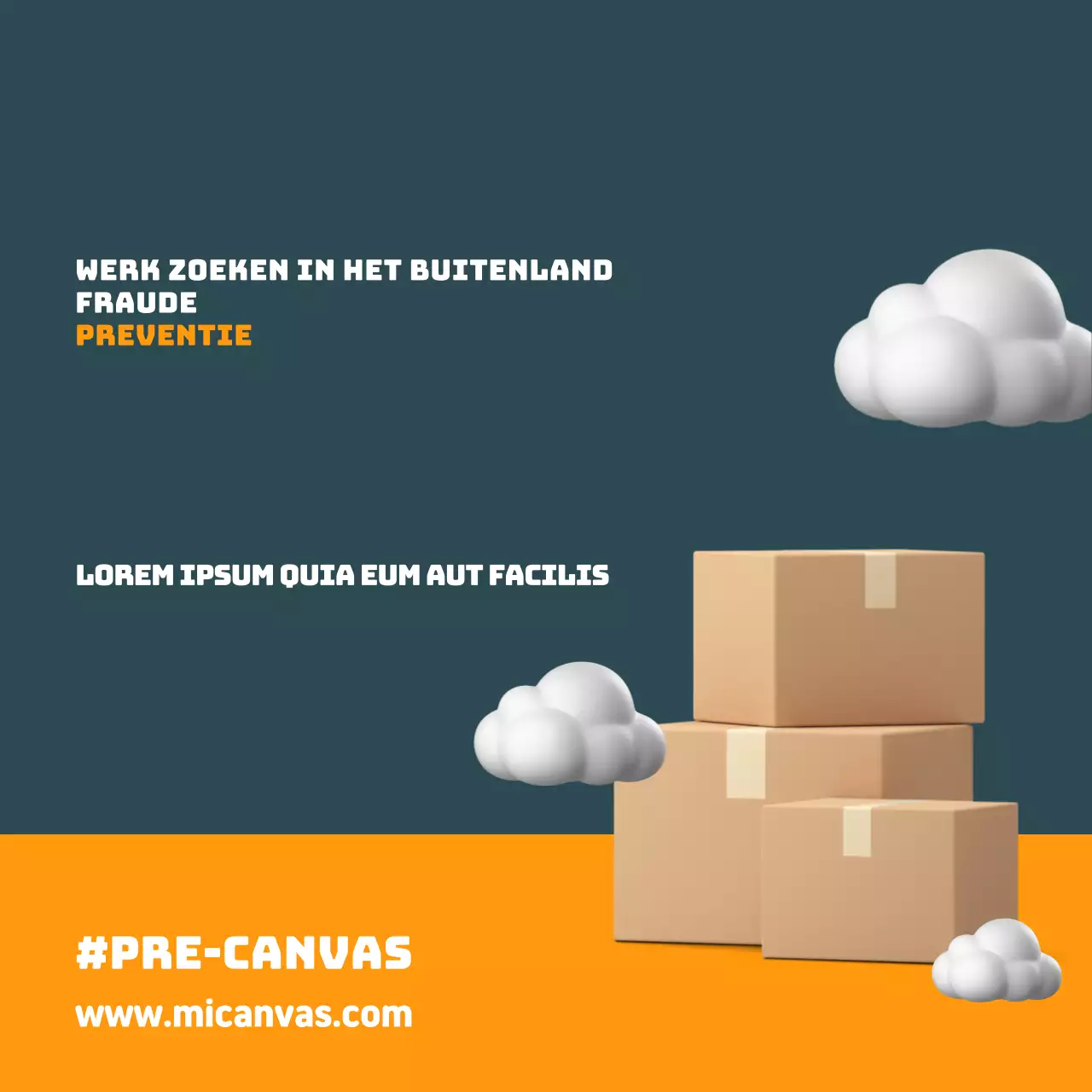 Hoe te voorkomen dat je slachtoffer wordt van overzeese thuiswerkoplichting in groen en oranje CardNews