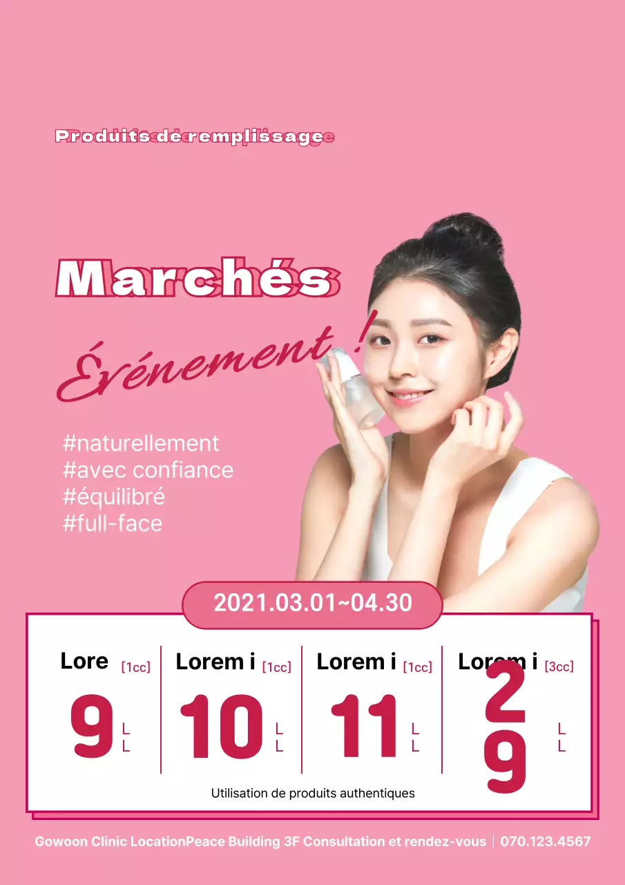 Événements roses en dermatologie