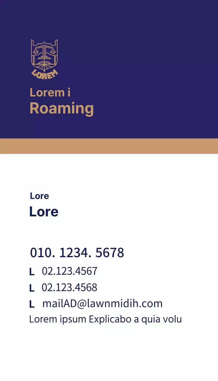 blauw logo luxe zakelijk bedrijf