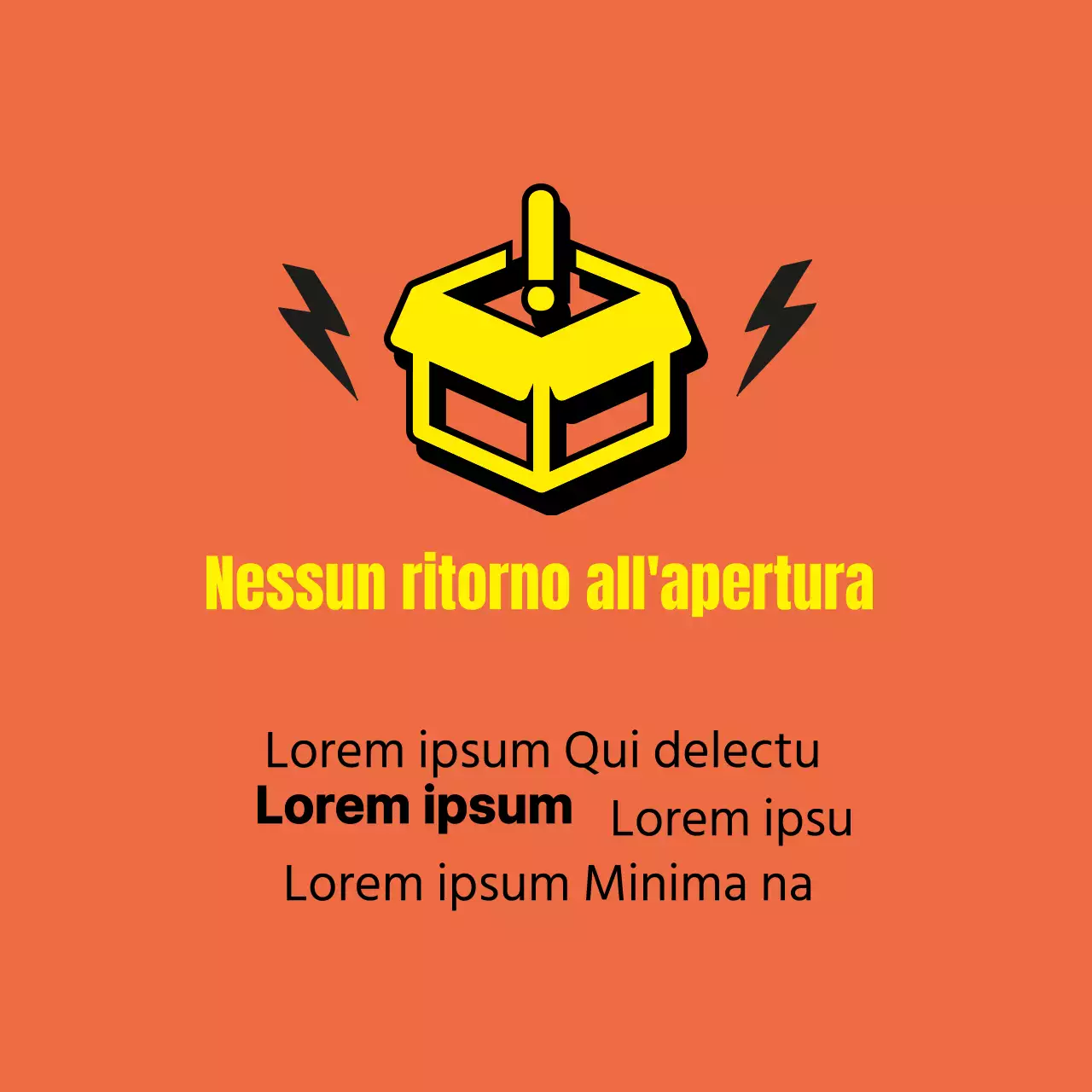 Nessun ritorno all'apertura