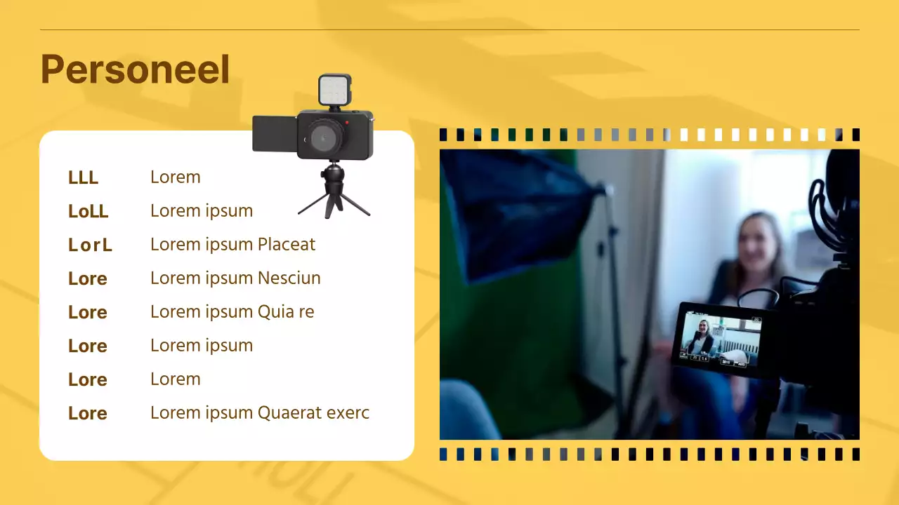 Een mooi geel zakelijk sponsorvoorstel