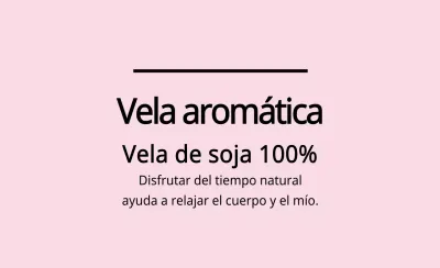 VELA 100% DE SOJA