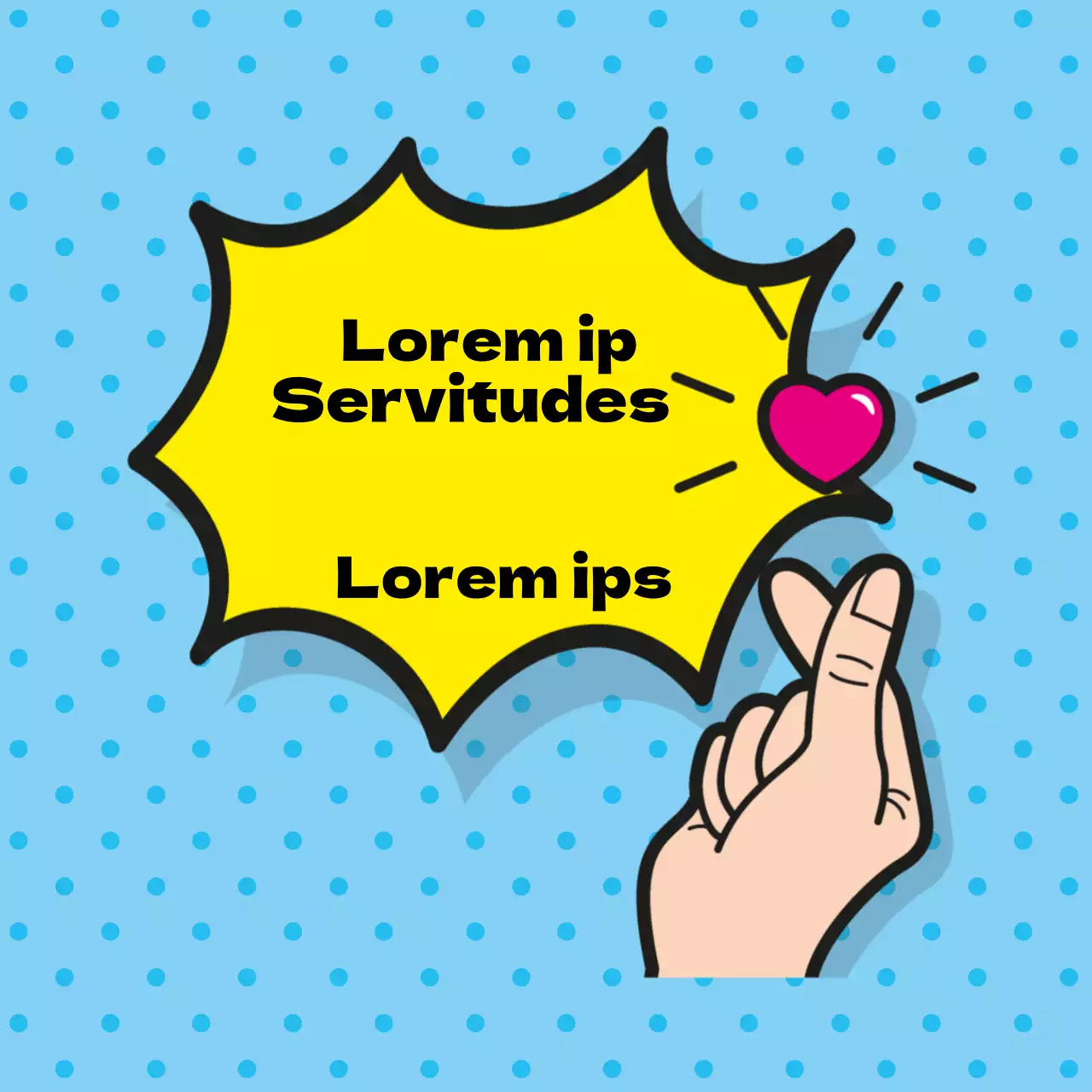 Autocollants de service