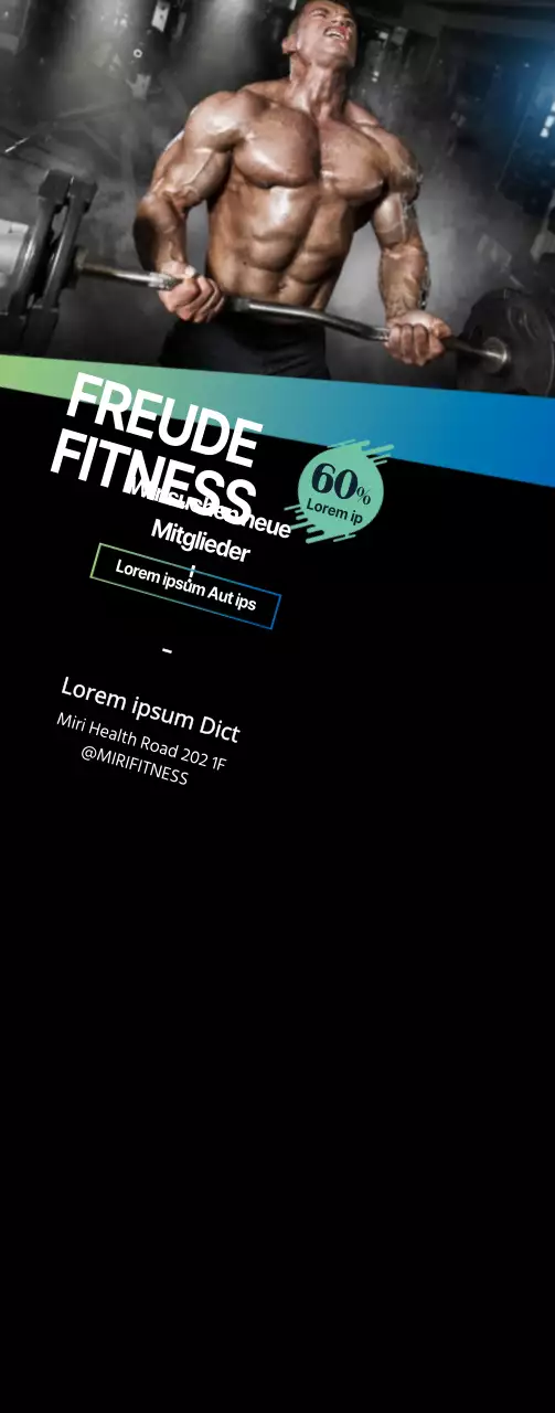 Cleaner Stil in Limettengrün und Blau für die Anwerbung und Werbung neuer Mitglieder für den Diet Petite Shop