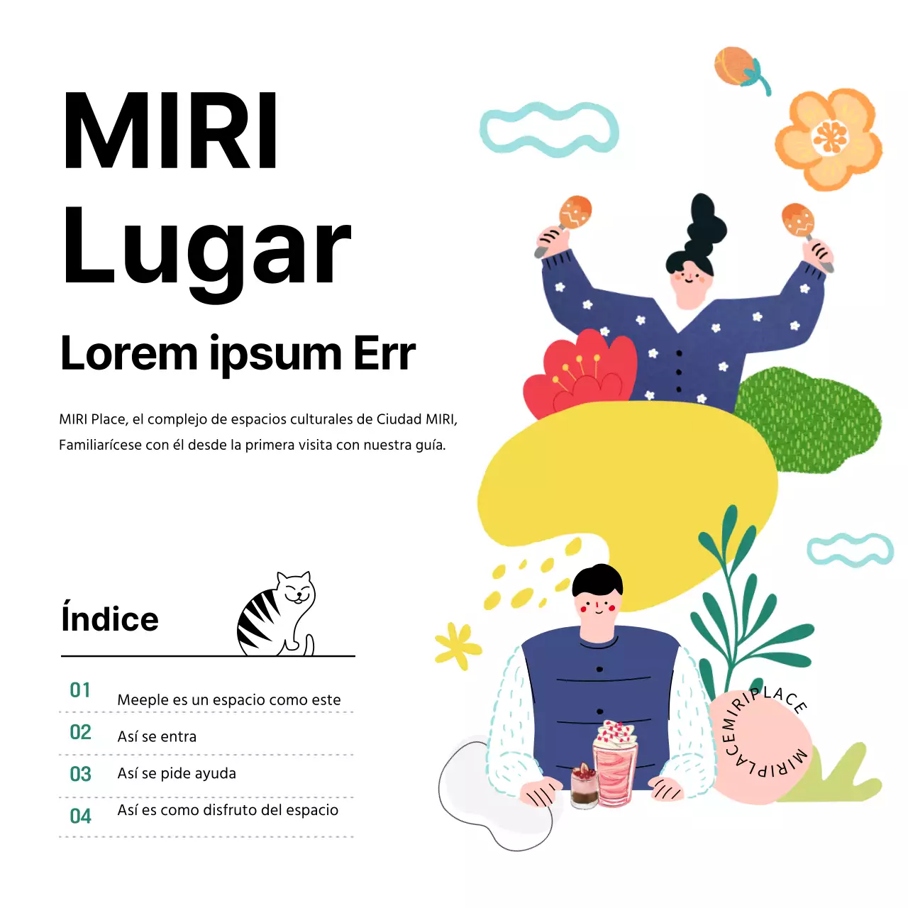 Ilustraciones sencillas y simpáticas en blanco y negro Exposiciones Espectáculos Complejos Instalaciones Información Guía de niebla