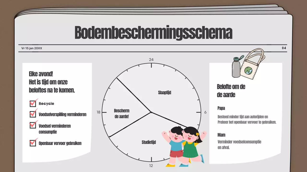 Milieukrant voor basisschoolgezinnen