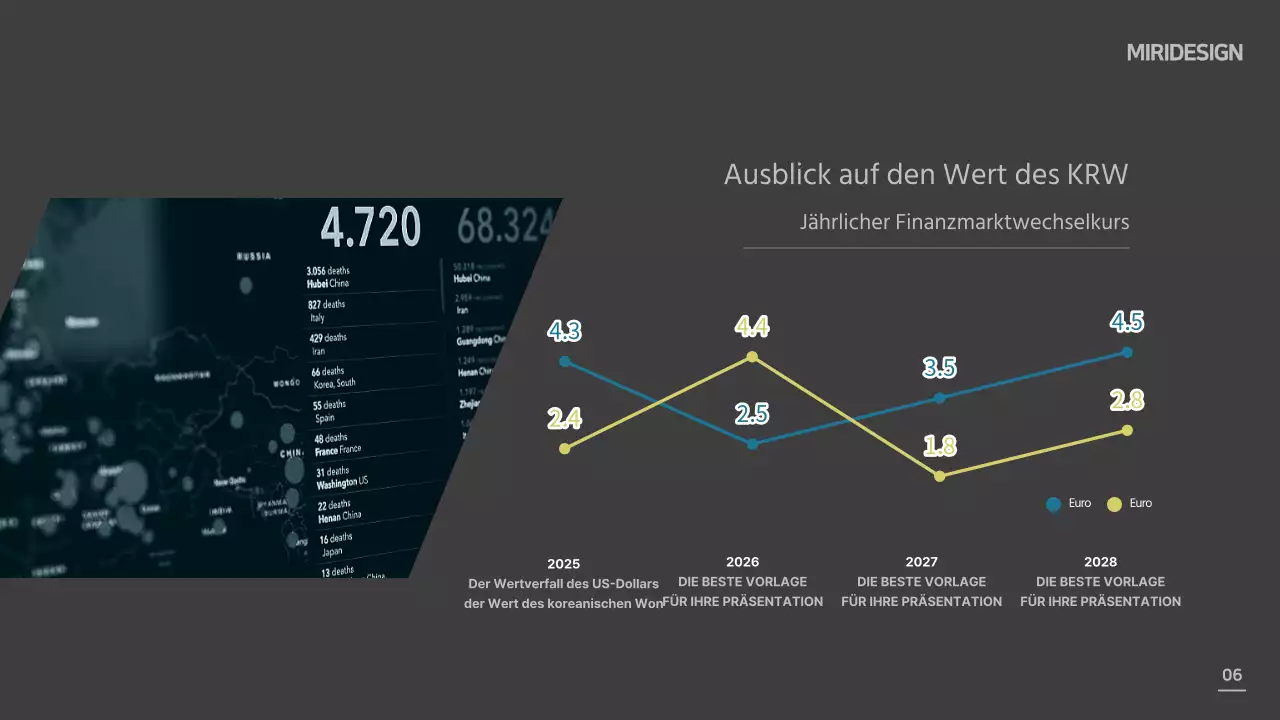 Grauer Kreis Design Vorlage