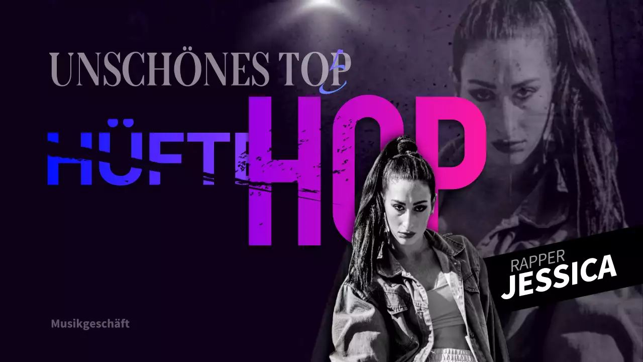 Hippe Musikhülle in Blau und Lila