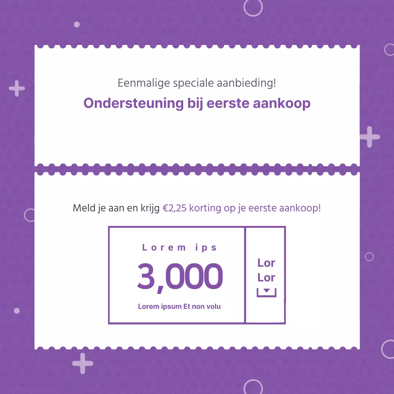 Ondersteuning bij eerste aankoop