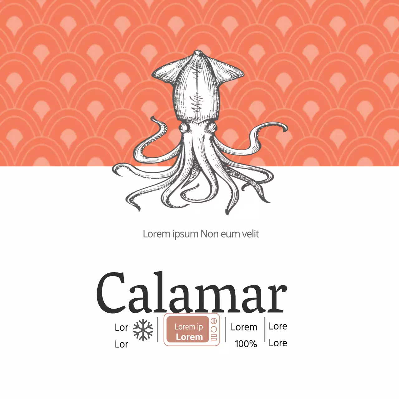 Marisco Calamar salvaje