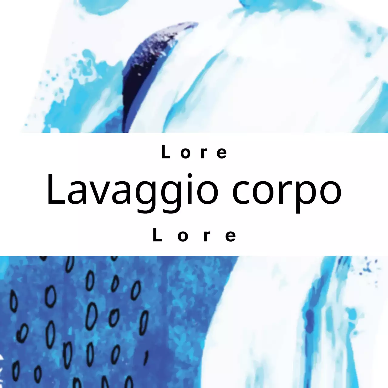 Lavaggio per il corpo