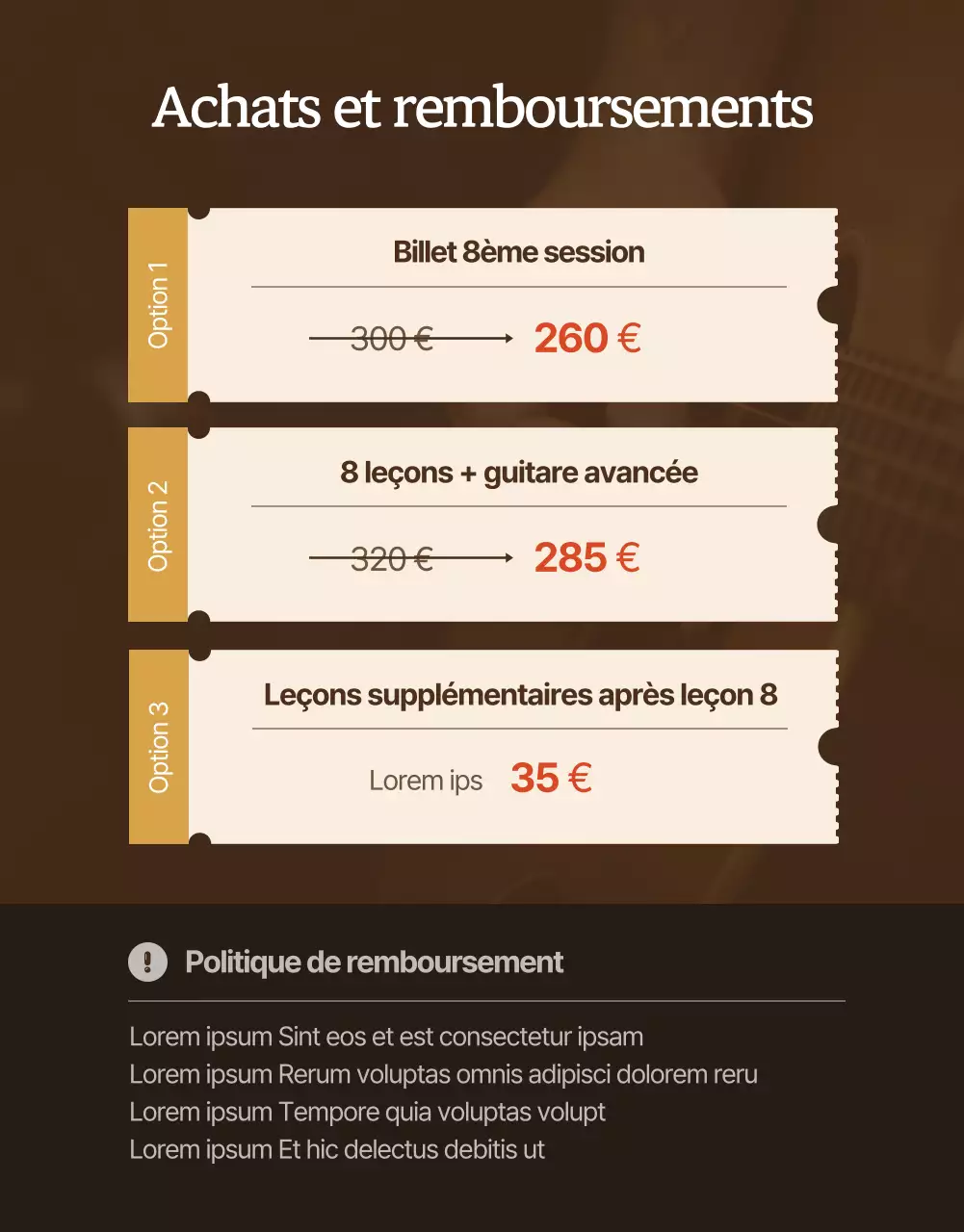 Apprendre à jouer de manière douce et émotionnelle détails de la leçon de guitare entière