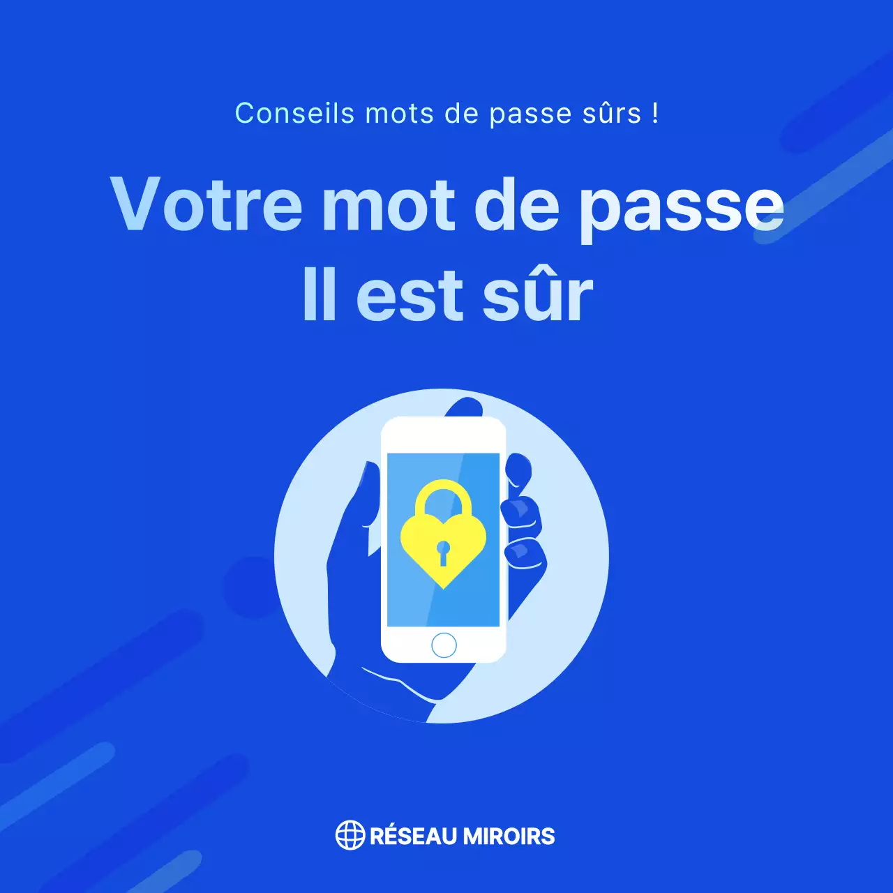 Conseils de combinaison de mots de passe de la société blue network