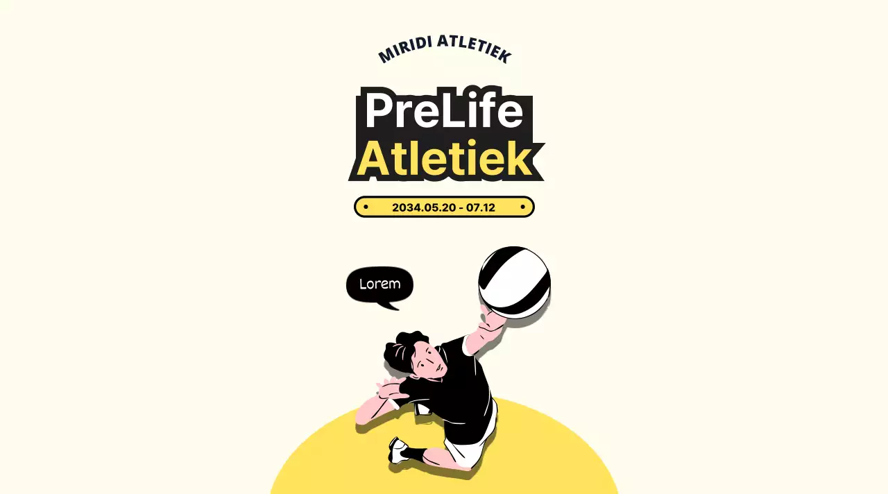 Een helder en energiek sportwaterlabel ontwerpen voor een sportevenement