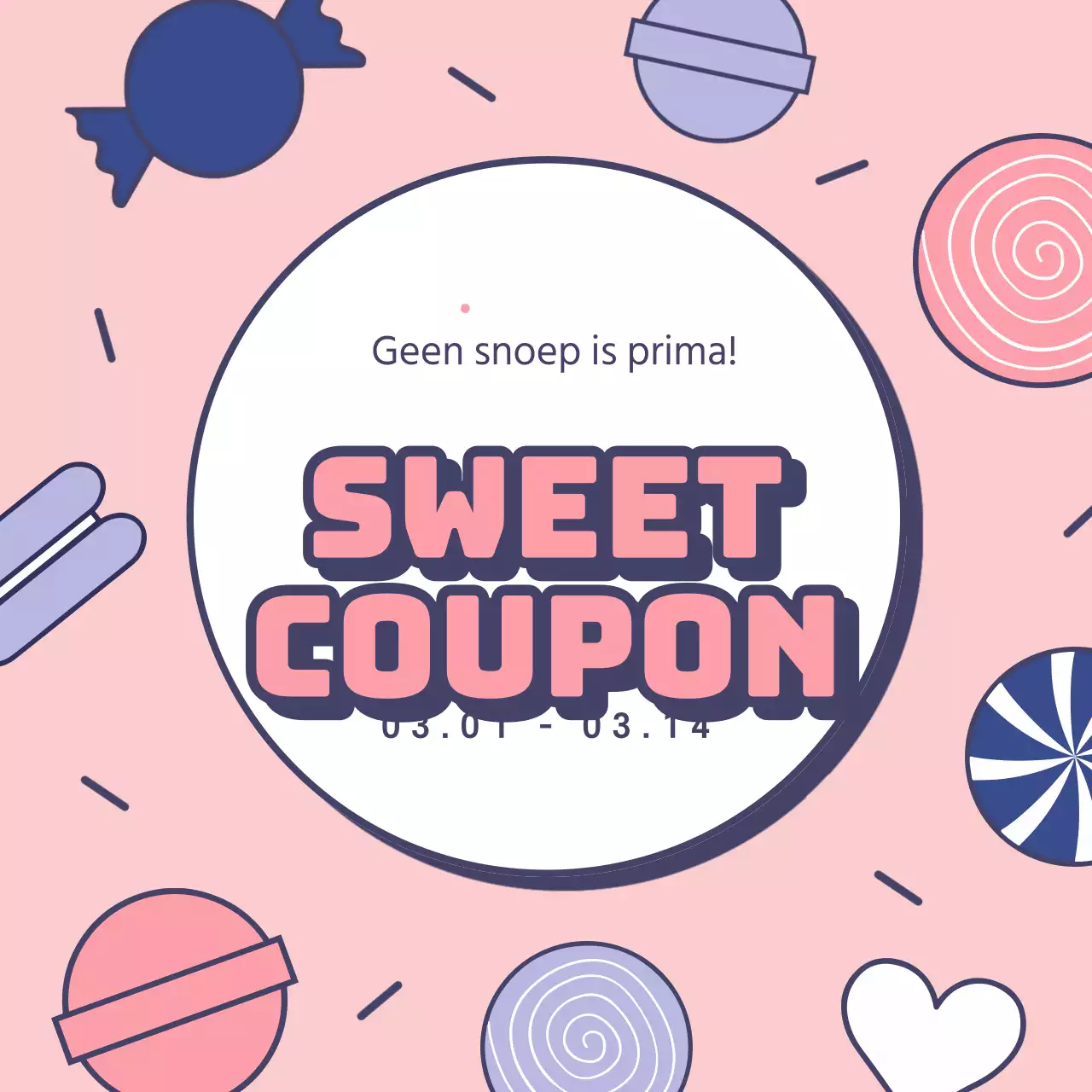 Zoete COUPON