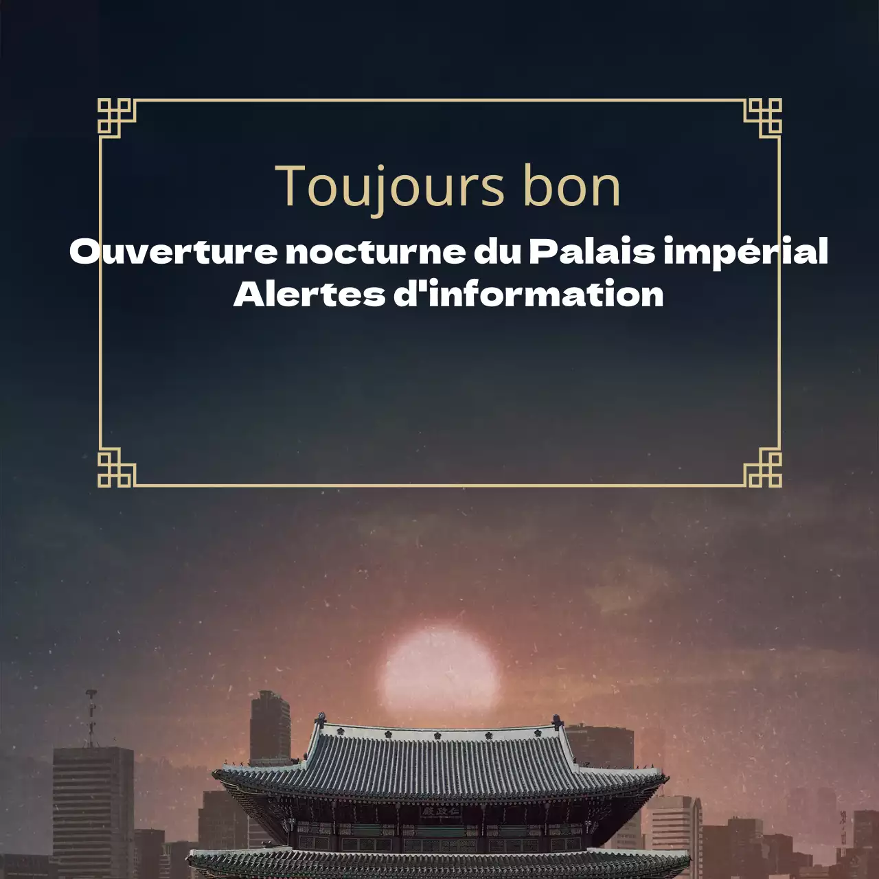 Ouverture du Night Palace