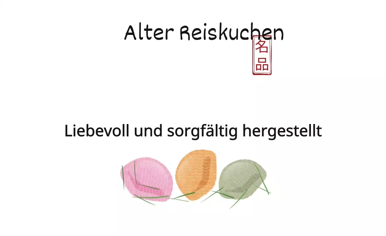 Alter Reiskuchen