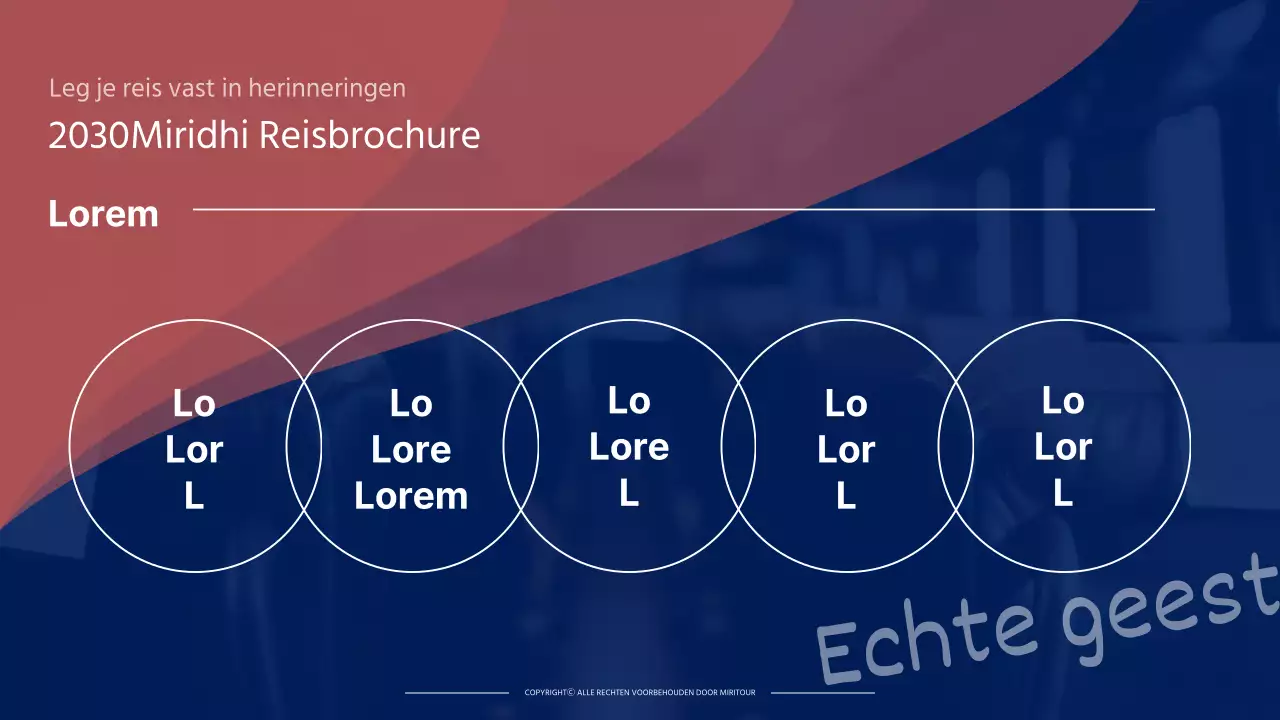 Reisgids met paars thema