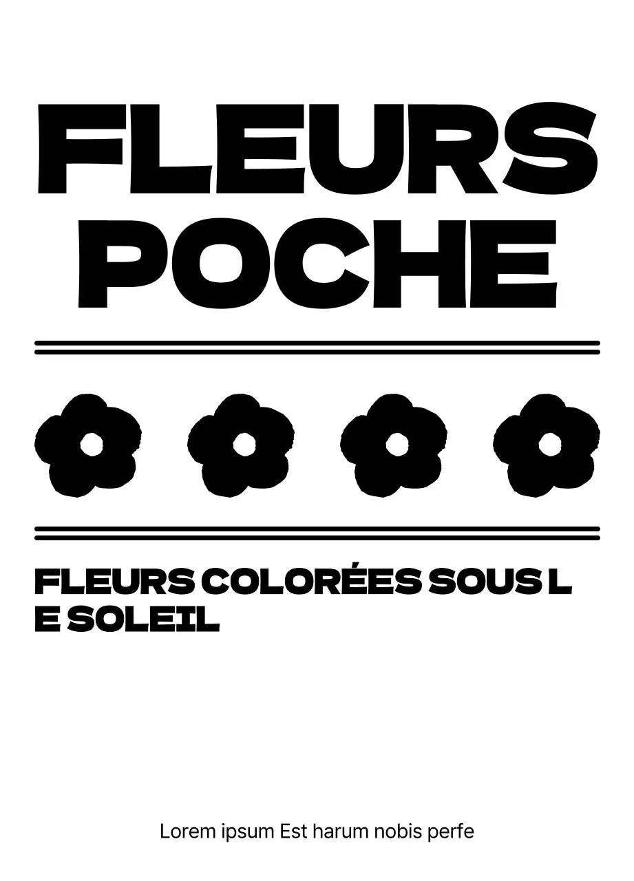 Sachets de thé avec illustrations florales