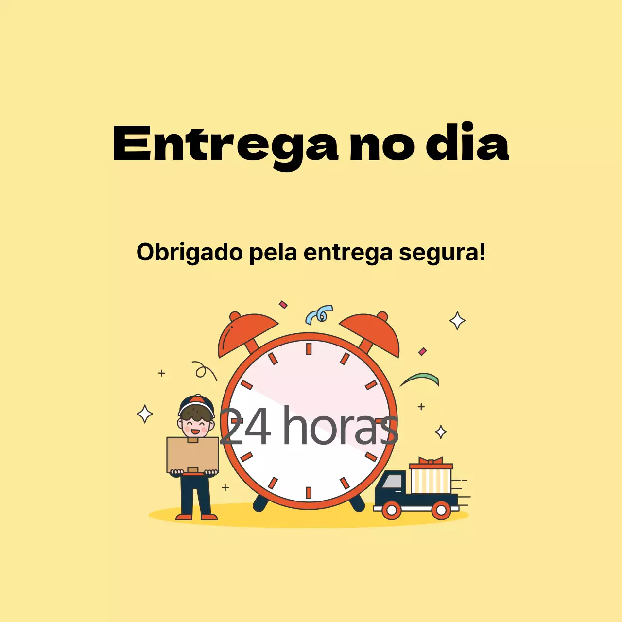 Entrega no mesmo dia