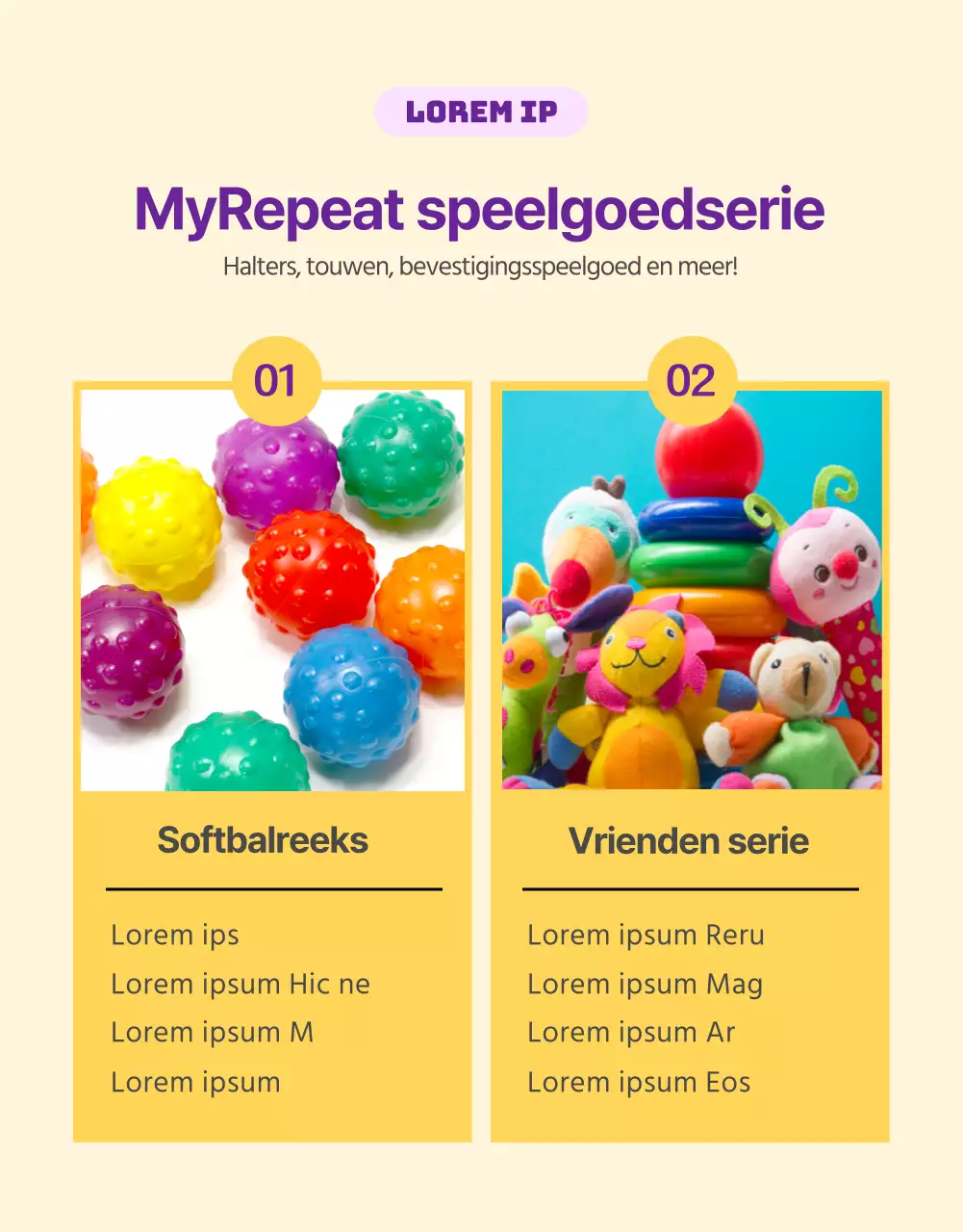 Introductie van schattige en aaibare huisdierproducten in roze (detailpagina)