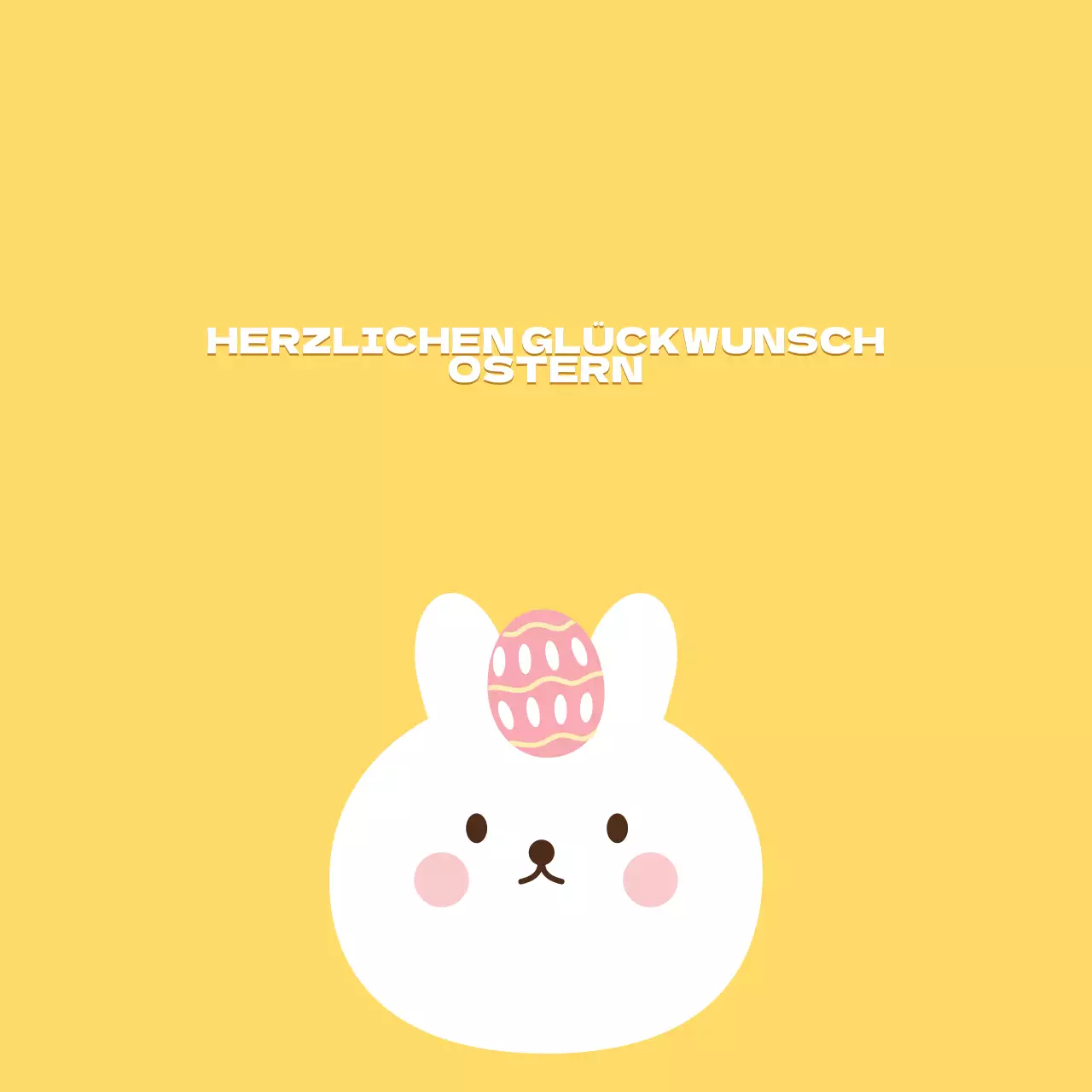 Gelbe Illustration niedliche Kirche Ostern Etiketten