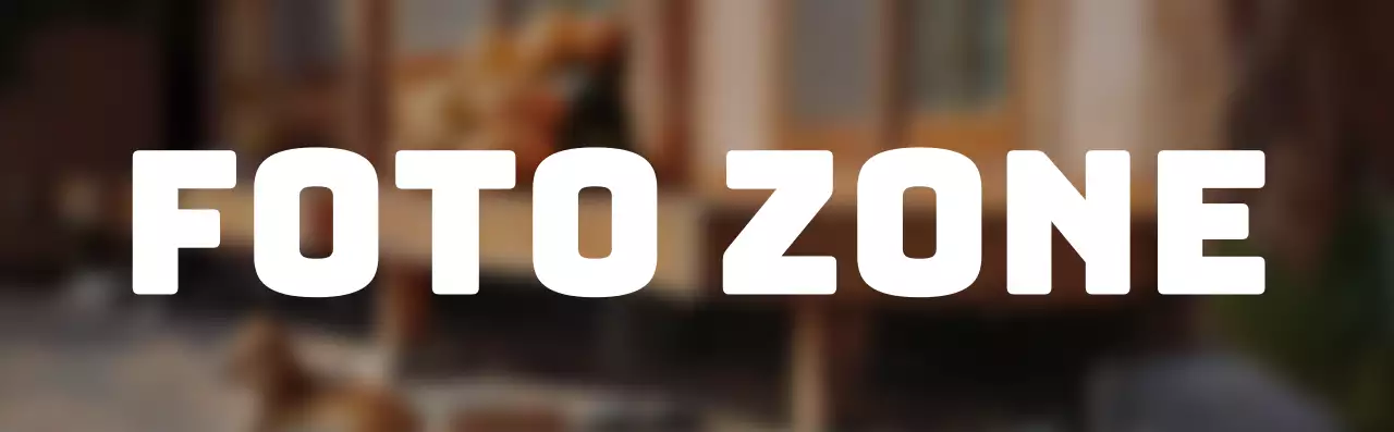 Eenvoudige stijl fotozone tekstbegeleiding