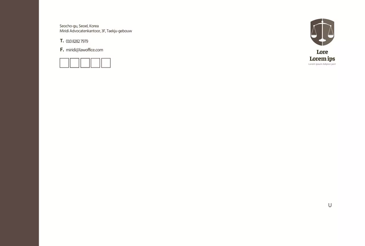 Bruin modern advocatenkantoor