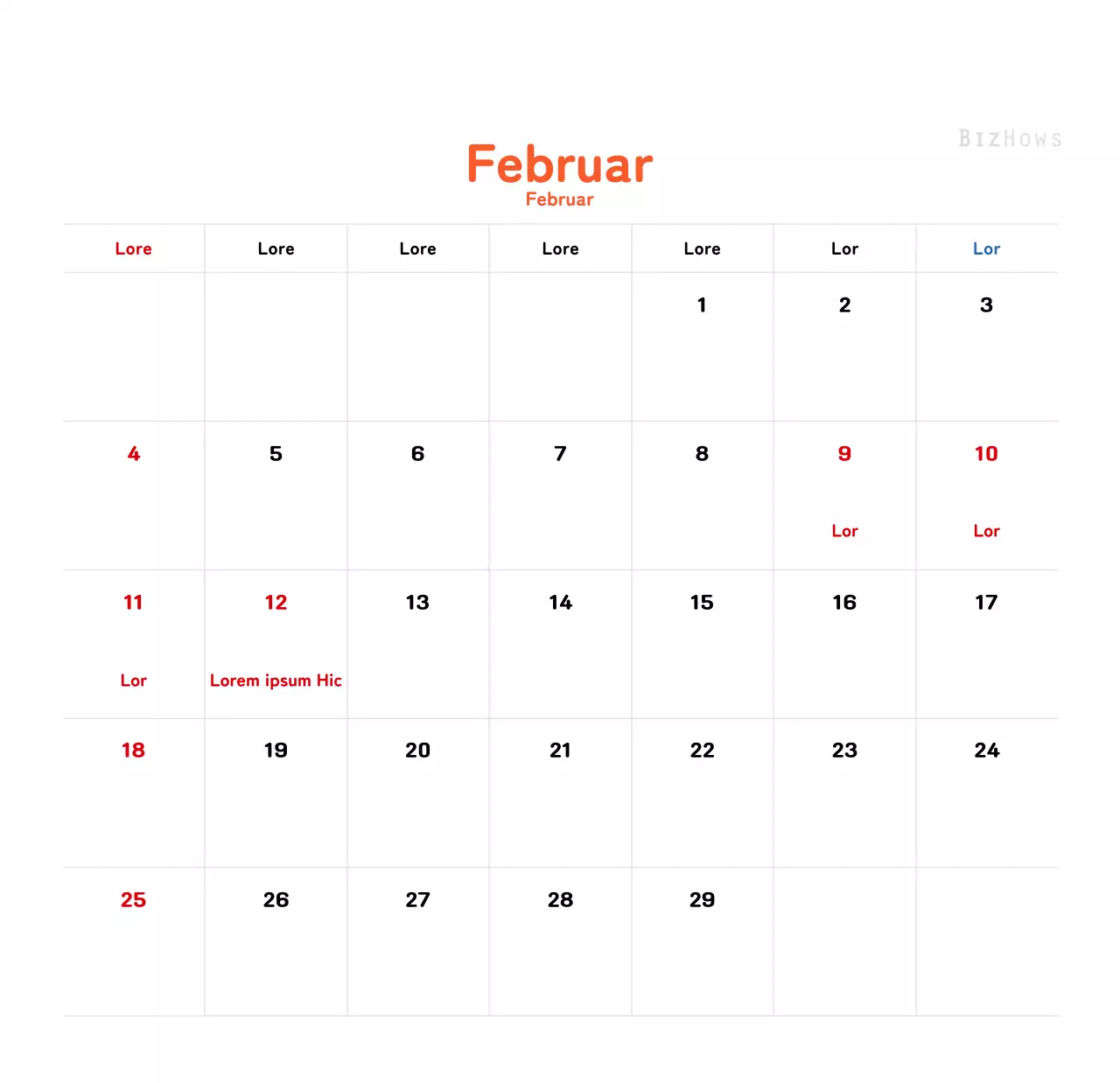 Ein warmer, illustrierter Kalender für das neue Jahr