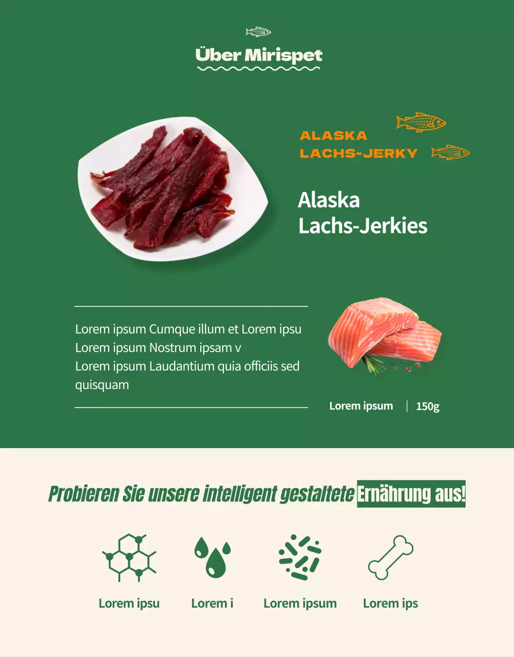 Über Orange Colour Points Premium-Tierfutter (Detailseite)