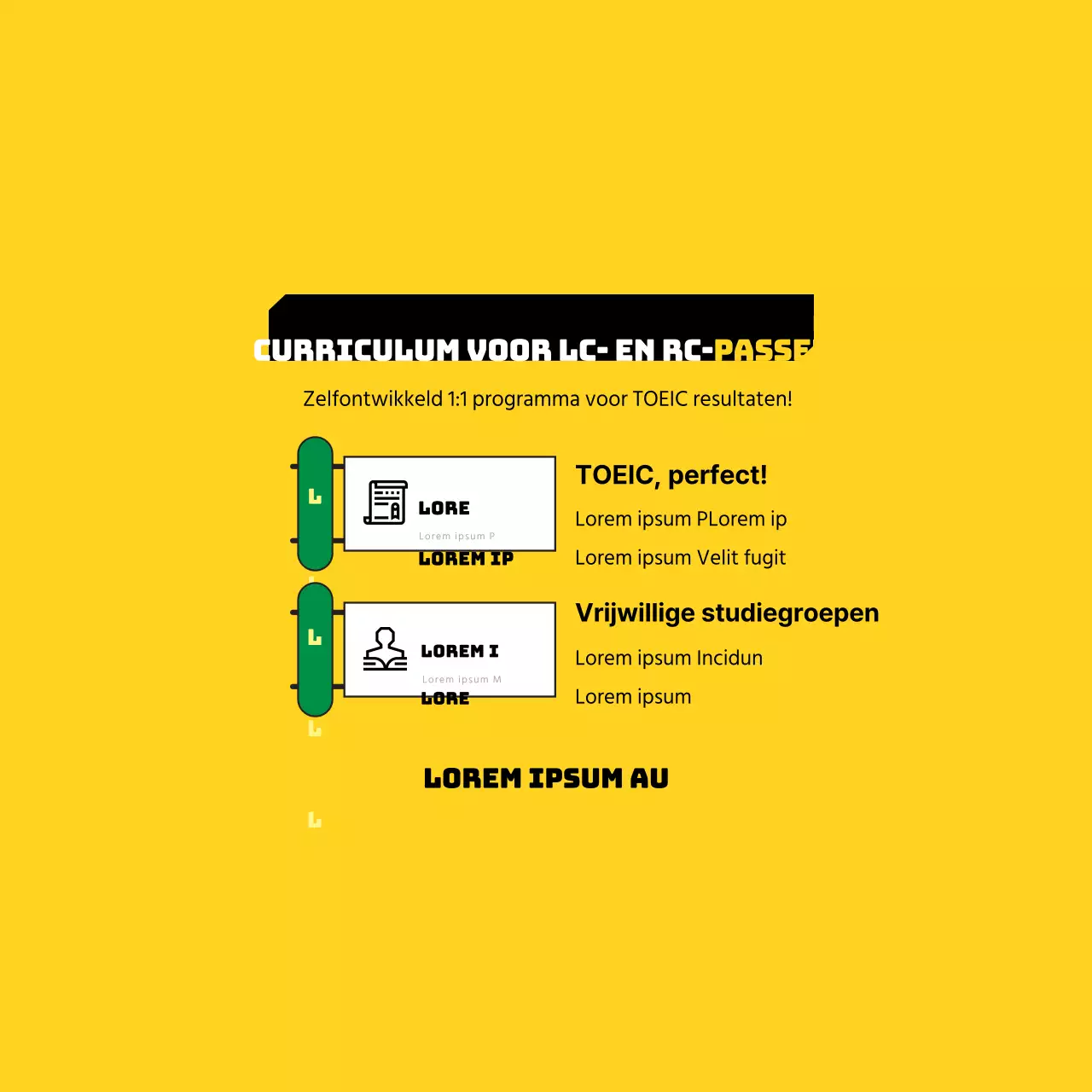 TOEIC zomerprogramma