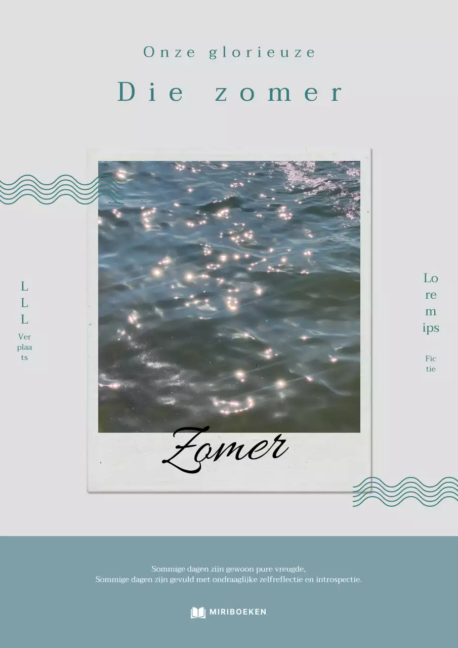 Blauwe afbeelding cover